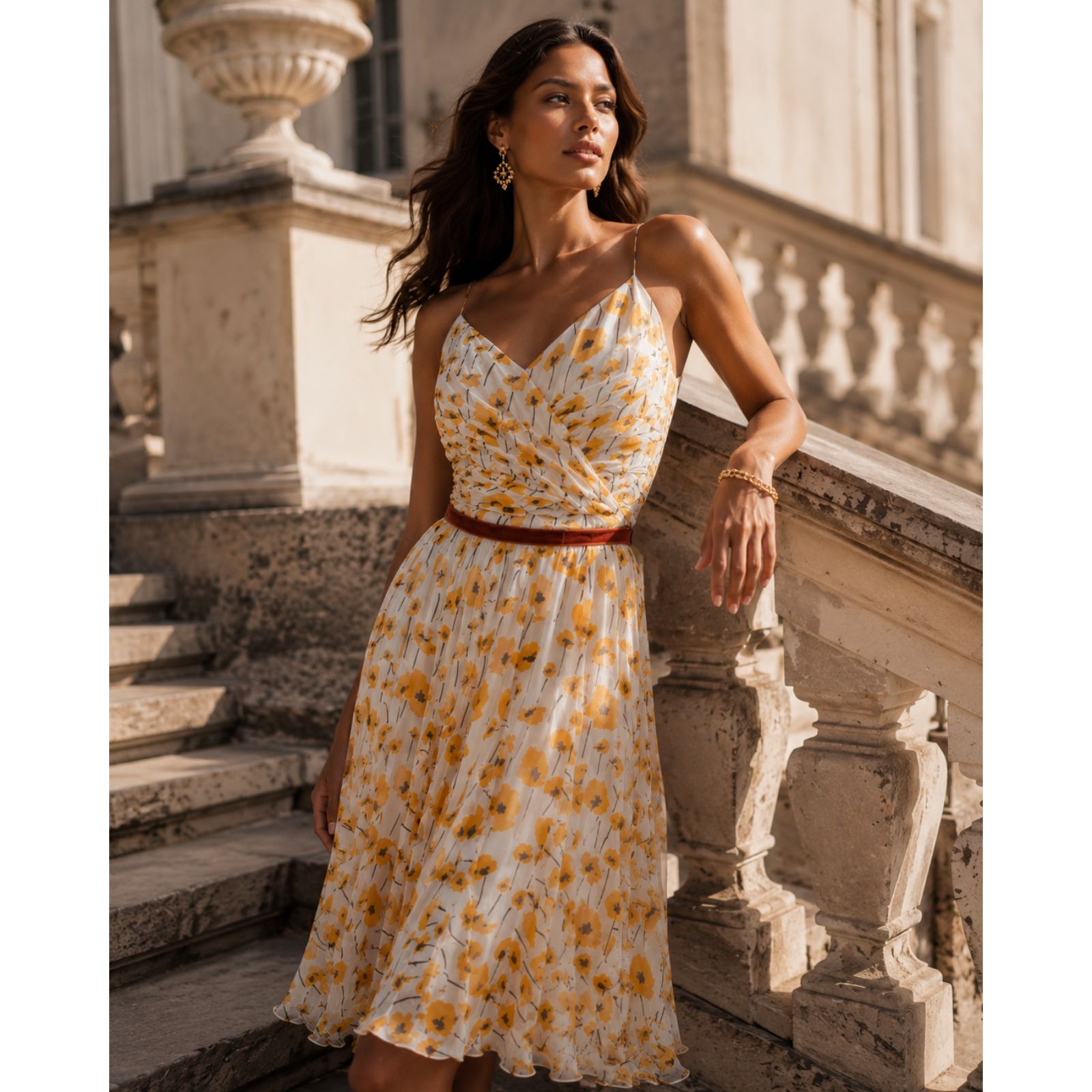 Oscar De La Renta Knee-Length Dress Size 12